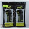 Image 1 : PURE SUPPORT KNEE SUPPORT BLACK AND GREY SMALL