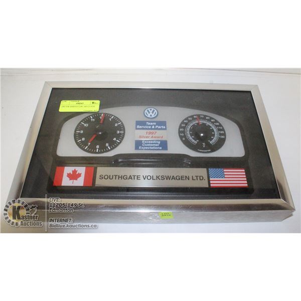 1997 VW SERVICE AWARD CLOCK