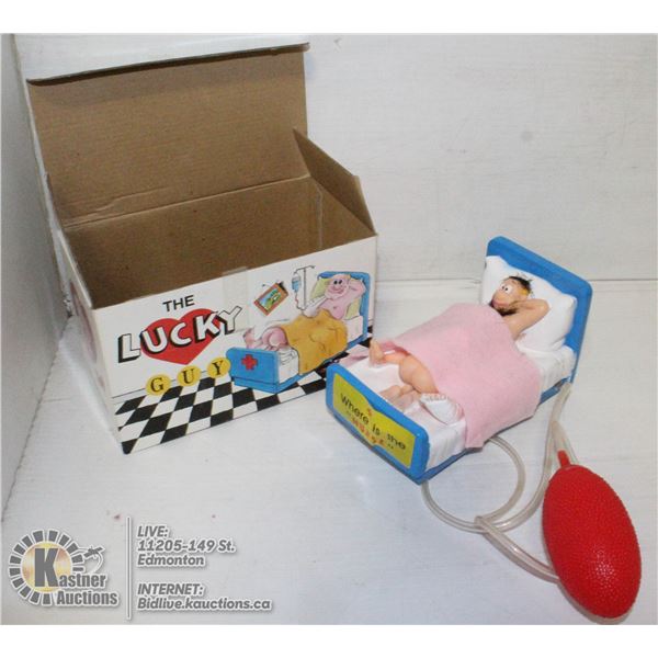 THE LUCKY GUY PUMP ACTION ADULT NOVELTY TOY