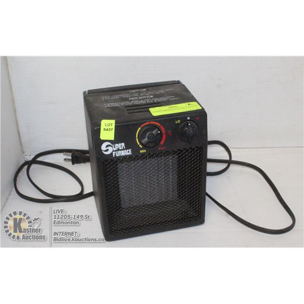 SUPER FURNACE PORTABLE HEATER