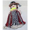 Image 1 : UNCLAIMED SPANISH WOOL DOLL