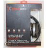 Image 1 : BLACK WEB OVER THE EAR HEADPHONES BOX OPENED, USED