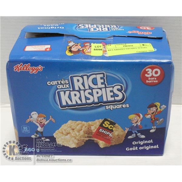 RICE KRISPIES SQUARES 30 BARS