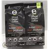 2 X 227G ETHICAL BEAN COFFEE SUPER DARK