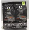 2 X 227G ETHICAL BEAN COFFEE SUPER DARK