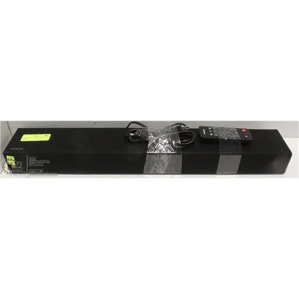 SAMSANG SOUND BAR WITH REMOTE