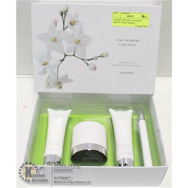 LUXURY GIFT SET  ARBONNE  BRAND- STAR JASMINE