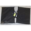 SET OF TWO BLACK CANVAS STADIUM/EVENT SEAT