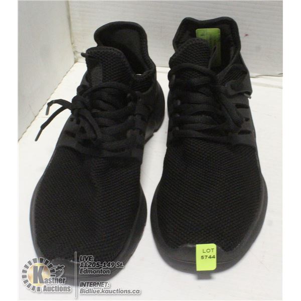 BRAND NEW BLACK SNEAKERS WOMENS SIZE 10, MENS 8