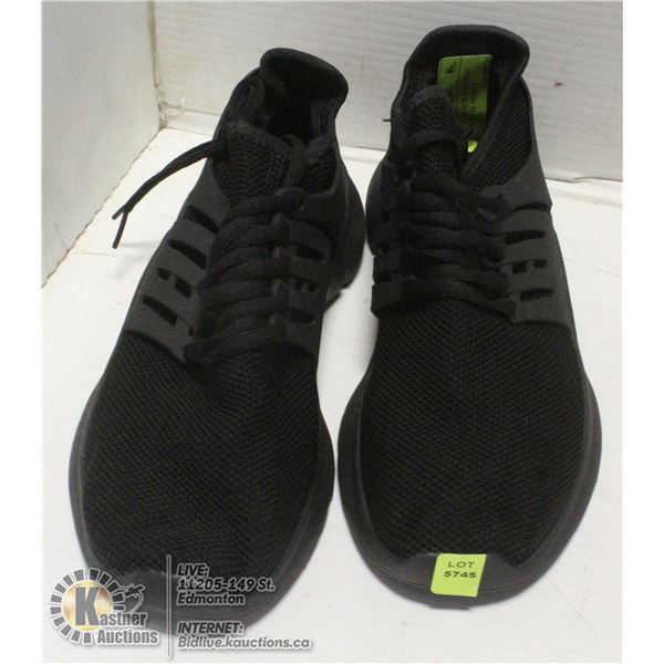 BRAND NEW BLACK SNEAKERS WOMENS SIZE 10, MENS 8