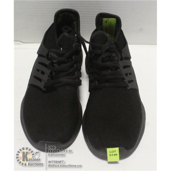 BRAND NEW BLACK SNEAKERS WOMENS SIZE 10, MENS 8
