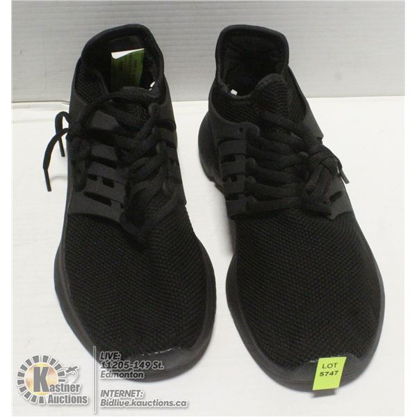 BRAND NEW BLACK SNEAKERS WOMENS SIZE 10, MENS 8