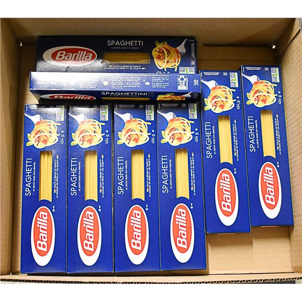 FLAT LOT OF BARILLA  DRIED PASTA