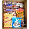 Image 1 : FLAT LOT OF BRAND NAME CHOCOLATE CANDY
