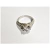 Image 1 : POLICE SEIZURE-WOMENS SILVER COLOURED COSTUME RING