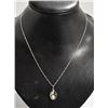 Image 1 : POLICE SEIZURE-STERLING SILVER WOMENS NECKLACE