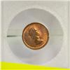Image 2 : CANADA PENNY 1957 GRADED MS-66. ACG ACCUGRADE.
