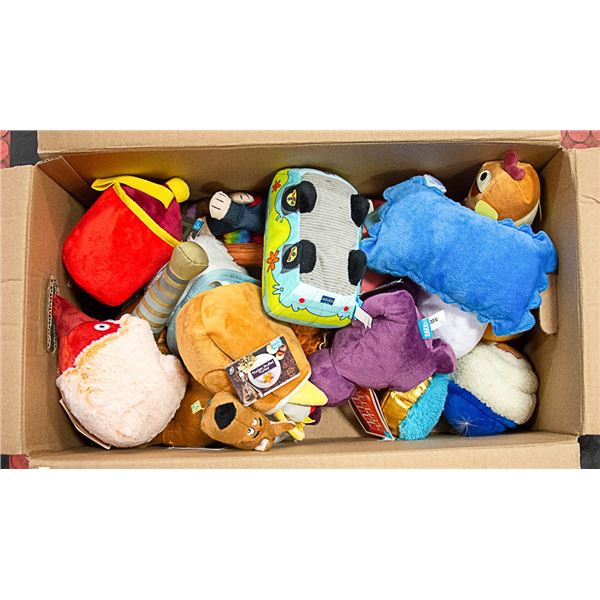 20 BRAND NEW DOG TOYS FROM BARK BOX SUBSCRIPTIONS