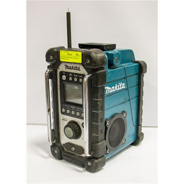 POLICE SEIZURE-MAKITA MODEL #LXRM02 RADIO
