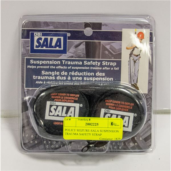 POLICE SEIZURE-SALA SUSPENSION TRAUMA SAFETY STRAP