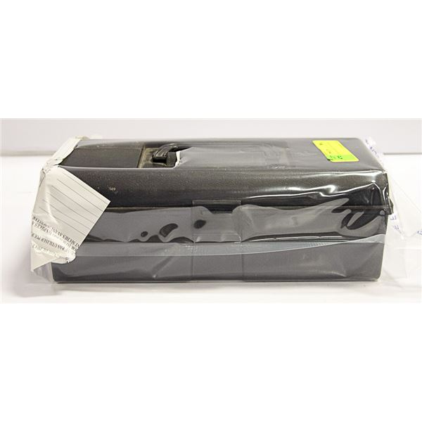 POLICE SEIZURE-BLACK TOOL BOX