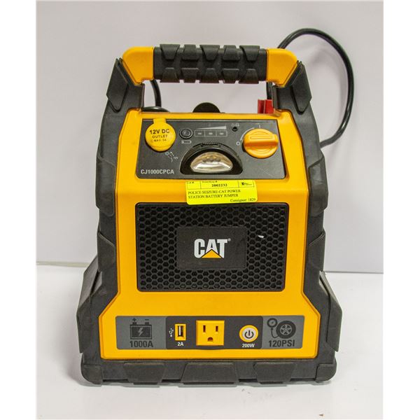 POLICE SEIZURE-CAT POWER STATION BATTERY JUMPER