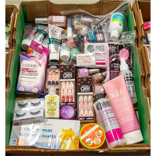 FLAT LOT OF BRAND NAME SELFCARE/COSMETICS