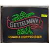 Image 1 : GENTLEMAN HOPPED BEER TRANSLUCENT SIGN FRONT