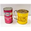 Image 1 : ESSO OIL CAN SAE30 & FLOUR SIFTER