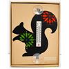 Image 1 : SQUIRREL SHAPED GARDEN THERMOMETER
