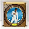 Image 1 : LIMITED ELVIS "KING OF LAS VEGAS" PLATE IN FRAME