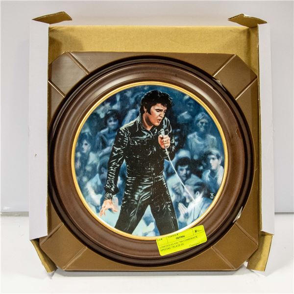 LIMITED ELVIS  '68 COMEBACK SPECIAL  PLATE IN