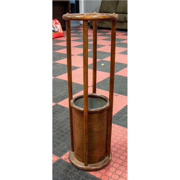 WOODEN CANE/UMBRELLA STAND