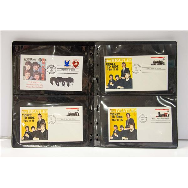 FIRST DAY COVERS THEBEATLES - SHEET MUSIC & EVENTS