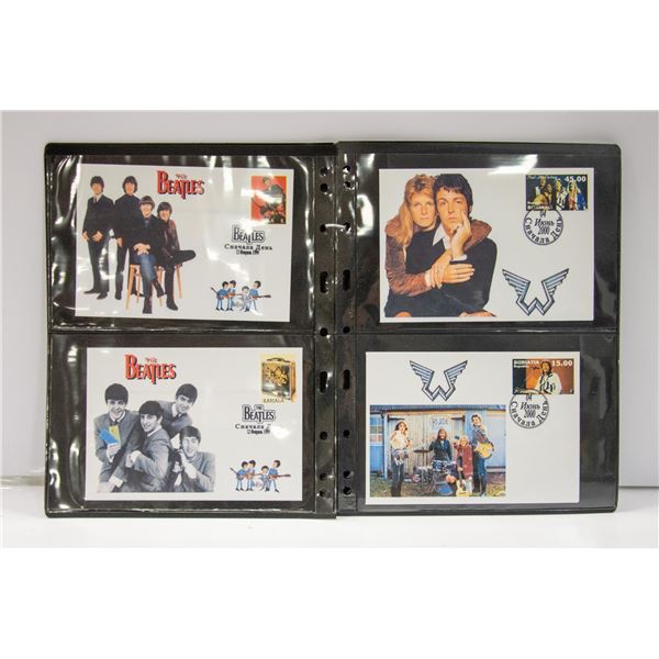 FIRST DAY COVERS FOREIGN COUNTRIES - BEATLES,