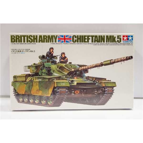 1:35 TAMIYA CHEIFTAIN MK.5 BRITISH SEALED TANK