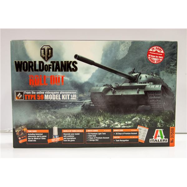 1:35 ITALERI WORLD OF TANKS T-34/85 TANK SEALED