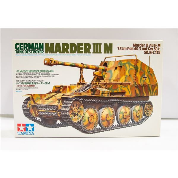1:35 TAMIYA TANK DESTROYER MADDER 3M SEALED TANK