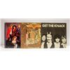 Image 1 : 3 X GET THE KNACK / AEROSMITH / HEART RECORDS
