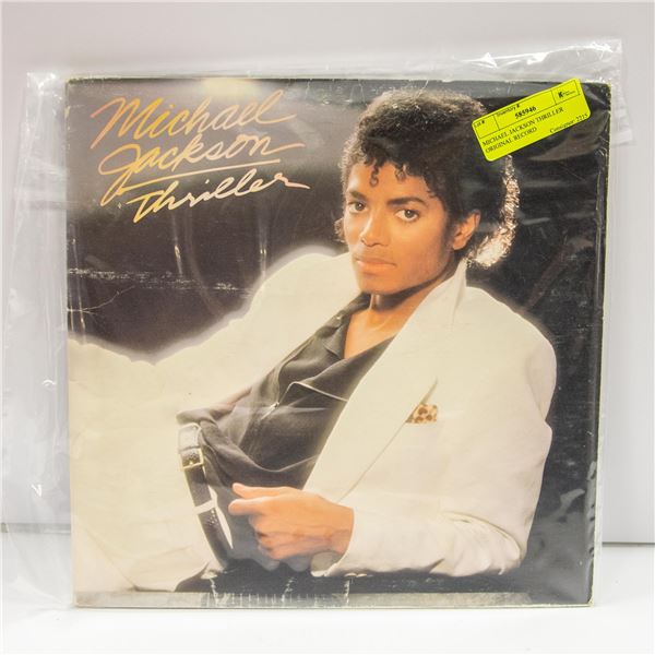 MICHAEL JACKSON THRILLER ORIGINAL RECORD