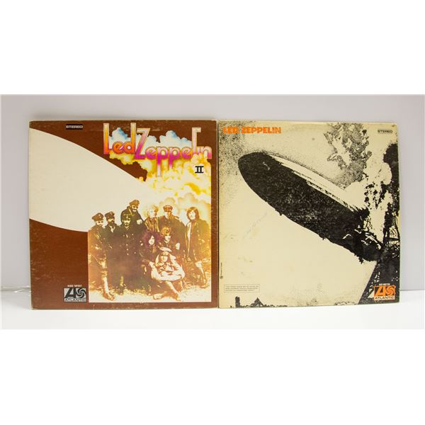 2 X LED ZEPPELIN CLASSIC RECORDS