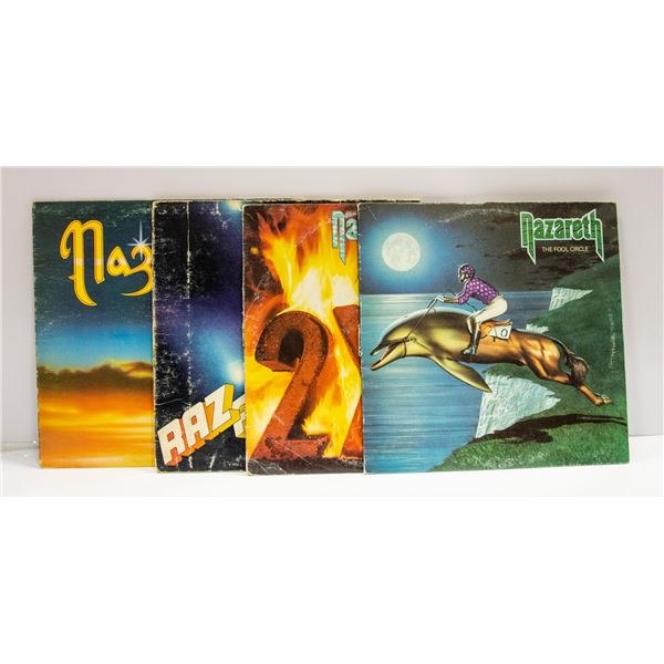 4 X NAZARETH RECORDS