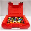 Image 2 : LARGE COLLECTION OF LEGO IN VINTAGE CARRYING CASE
