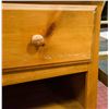 Image 4 : SOLID PINE SINGLE DRAWER NIGHTSTAND
