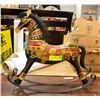Image 1 : METAL PAINTED HORSE