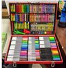 Image 1 : KID'S ART SET IN CASE (189 PIECES)