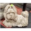 Image 1 : CONCRETE DOG STATUE