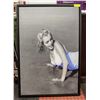 Image 1 : MARILYN MONROE PICTURE 38" X 26"