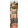 Image 1 : 2 WROUGHT IRON EASELS APPROX 43" TALL X 52" TALL