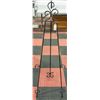 Image 2 : 2 WROUGHT IRON EASELS APPROX 43" TALL X 52" TALL